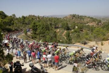 Imágenes de la 18ª etapa de la Vuelta España