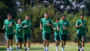 La selección mexicana se prepara para su duelo ante República Dominicana