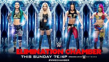 WWE Elimination Chamber 2020: horario, TV, cartelera y c&oacute;mo ver