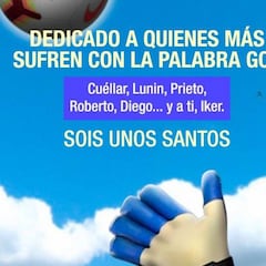 El Leganés dedica el partido ante el Espanyol a Iker Casillas