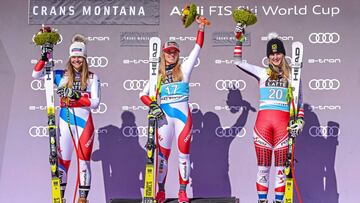 Lara Gut repite victoria en el descenso de Crans Montana