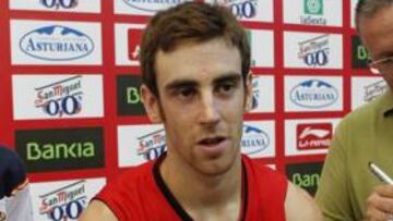 <b>SIN PRESIÓN. </b>Claver prefiere que no se le compare con Garbajosa.