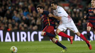 Barcelona y Sevilla se enfrentarán el domingo en la final de la Copa del Rey.