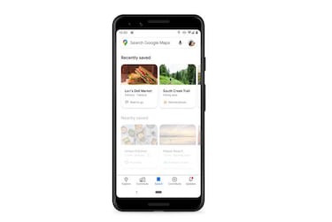 Novedades en ‘Guardados’ de Google Maps: Los 10 lugares favoritos