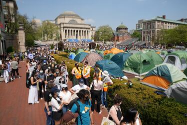 What is happening on college campuses and why are there protests at universities in the United States?
