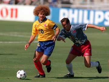 El 'Pibe' Valderrama en USA 94