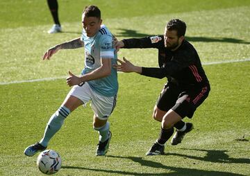 Iago Aspas y Nacho Fernández.