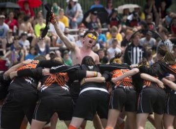 Jugadores de la Universidad Bowling Green State.