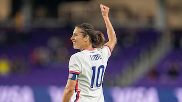 Carli Lloyd jugar&aacute; este martes su &uacute;ltimo partido con el USWNT