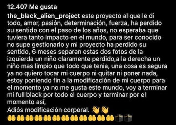 El adiós de Black Alien.