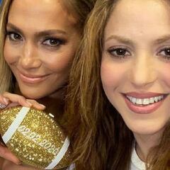 Shakira y JLo en el previo del Super Bowl LIV