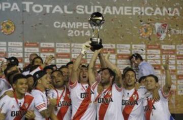 River Plate levantó la Copa Sudamericana después de una gran campaña.