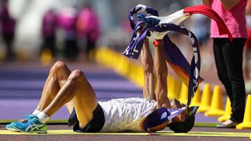 Yohann Diniz, cartero y enólogo, ganó tras 50km en solitario