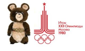 Misha (full name Mikhail Potapych Toptygin) was the mascot for Moscow 1980.