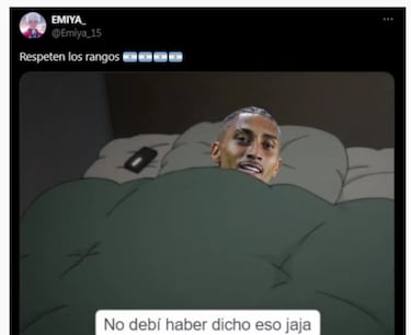 Los memes no tienen piedad con Raphinha tras el Superclásico