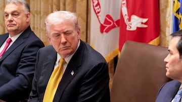 Trump se queda dormido en plena conferencia de prensa en La Casa Blanca