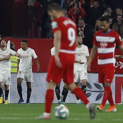 El Sevilla pasa como un avión por encima del Granada