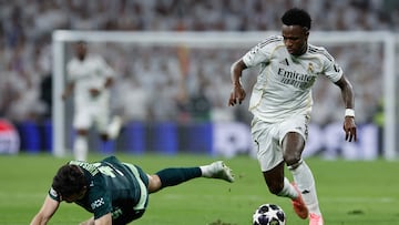 La estadística de Vinicius que asusta a Europa