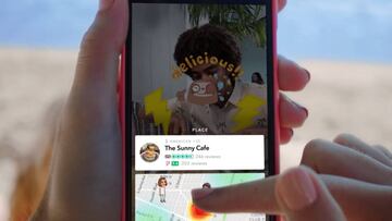 Snapchat te ayuda a enlazar planes con sus Context Cards