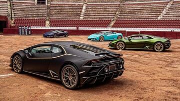 Lamborghini celebra 10 años en México con cuatro ediciones especiales del Huracán