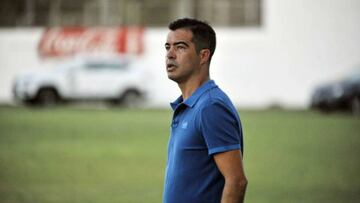 Jos&eacute; Herrero, entrenador del San Fernando.