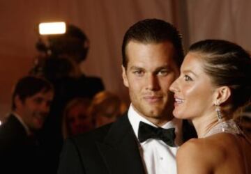 Tom Brady y Gisele Bündchen, la pareja mediática de la NFL