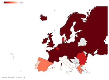 Los pases de Europa en los que ms y menos se duchan: la posicin de Espa?a