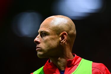 Chicharito listo y a las ordenes de Gabriel Milito