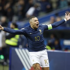 France beat Gibraltar 14-0: how many career goals has Kylian Mbappé scored?