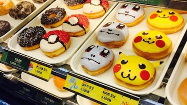Nuevos donuts de Pokémon basados en Pikachu y Squirtle