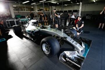 Pascal Wehrlein ha probado en el circuito de Paul Ricard los nuevos Pirelli para 2017 a los mandos del Mercedes.