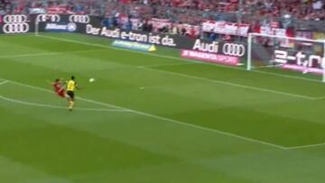 La maravilla que inventó Lewandowski ante su ex club