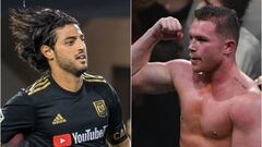 El atacante mexicano de LAFC que ser&aacute; productor ejecutivo de la serie del Canelo &Aacute;lvarez, lanz&oacute; un mensaje al pugilista que venci&oacute; por KO a Sergey Kovalev.