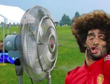 Fellaini protagonista de los memes del Real Madrid-United