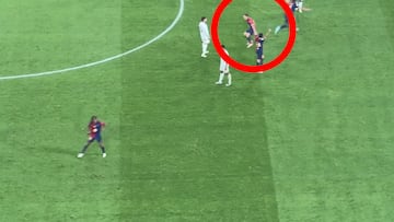 Esto no se vio y va a escocer mucho al madridista: lo de Gavi con Asencio en el final traerá cola