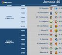 El Betis-Alcorcón de la jornada 40, a las 20.00 horas del día 24
