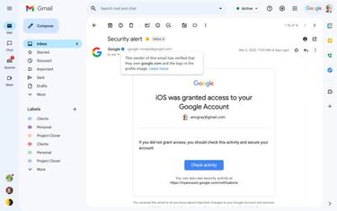 Gmail activa el check de verificación azul como Twitter: ¿qué es y para qué sirve?