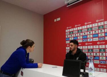 Rui Silva: "Aún no pensamos en
el ascenso, quedan partidos"