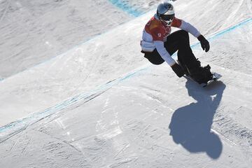 Regino Hernández durante la semifinal.