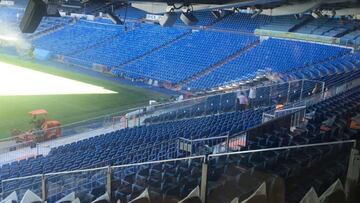 Grada Fans del Bernabéu.