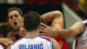 Gasol: "Los yugoslavos han demostrado que no saben perder"