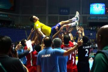 Irán eliminó a Brasil con lanzamientos desde el punto penal.