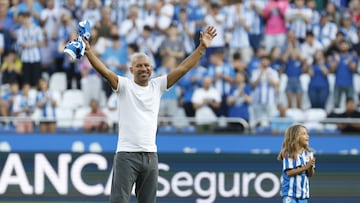 Partido Deportivo de La Coruña - Celta B homenaje a djalminha