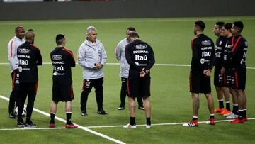 El entrenador de la seleccion chilena Reinaldo Rueda