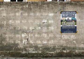 Los carteles del Leganés