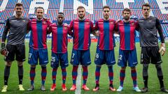 El Levante presenta a sus 7 altas: "¿Cuántos jugarán con el Madrid?