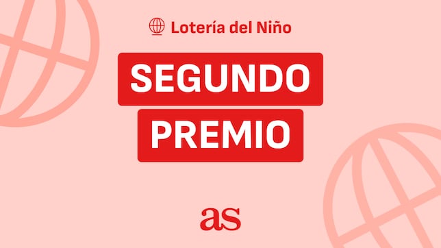 Segundo premio del sorteo de la Lotería del Niño 2026: ¿dónde ha tocado la Lotería de Reyes?