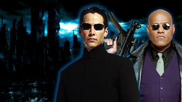 the matrix neo morfeo keanu reeves laurence fishburne