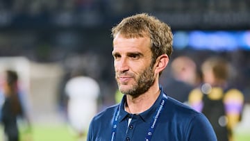 Iván Alonso en un partido de Concacaf Champions Cup con Cruz Azul.