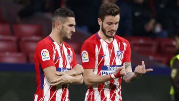 Koke, junto a Sa&uacute;l.
 
 
 
 